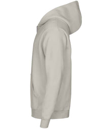 Tee Jays Unlabeled Hooded Full Zip Sweatshirt T5154 - T5154 Cement Side