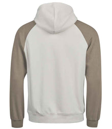 Tee Jays Unlabeled Two-Tone Hooded Sweatshirt T5156 - T5156 Cement/Clay Back