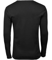 Tee Jays Long Sleeve Interlock T-Shirt T530 - T530 Black Back