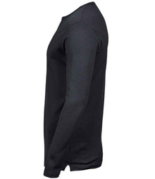 Tee Jays Long Sleeve Interlock T-Shirt T530 - T530 Dark Grey Side