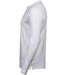 Tee Jays Long Sleeve Interlock T-Shirt T530 - T530 White Side