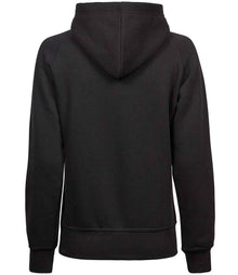 Tee Jays Ladies Raglan Hooded Sweatshirt T5431 - T5431 Black Back