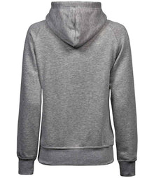 Tee Jays Ladies Raglan Hooded Sweatshirt T5431 - T5431 Heather Grey Back
