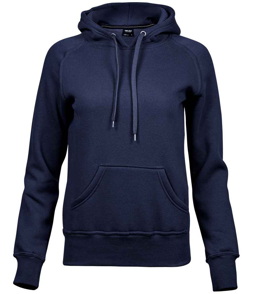 Tee Jays Ladies Raglan Hooded Sweatshirt T5431 - Navy