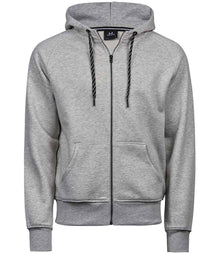 Tee Jays Fashion Zip Hooded Sweatshirt T5435 - Heather Grey