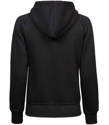 Tee Jays Ladies Fashion Zip Hooded Sweatshirt T5436 - T5436 Black Back