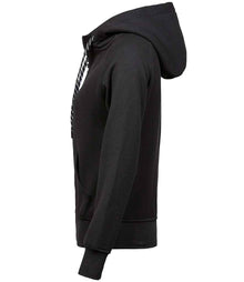 Tee Jays Ladies Fashion Zip Hooded Sweatshirt T5436 - T5436 Black Side