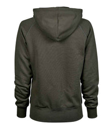 Tee Jays Ladies Fashion Zip Hooded Sweatshirt T5436 - T5436 Deep Green Back
