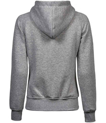Tee Jays Ladies Fashion Zip Hooded Sweatshirt T5436 - T5436 Heather Grey Back