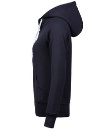 Tee Jays Ladies Fashion Zip Hooded Sweatshirt T5436 - T5436 Navy Side