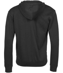 Tee Jays Ribbed Interlock Full Zip Hooded Sweatshirt T5508 - T5508 Black Back