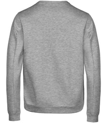 Tee Jays Athletic Crew Neck Sweatshirt T5700 - T5700 Heather Grey Back