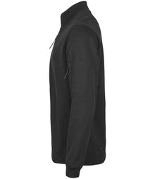 Tee Jays Athletic Full Zip Sweat Cardigan T5704 - T5704 Black Side