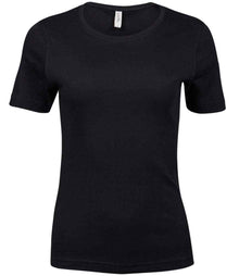 Tee Jays Ladies Interlock T-Shirt T580 - Black