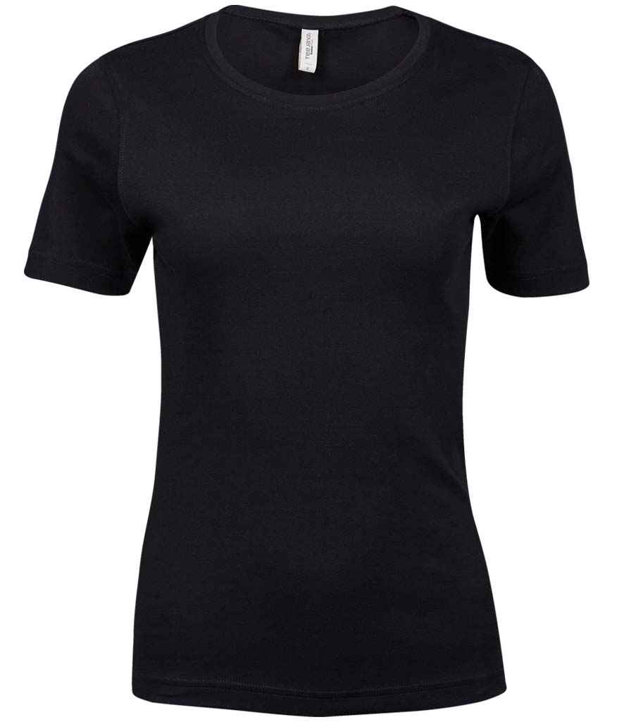 Tee Jays Ladies Interlock T-Shirt T580 - Black