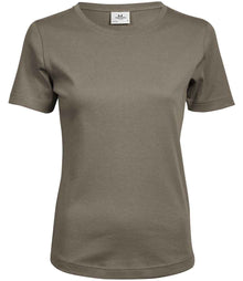 Tee Jays Ladies Interlock T-Shirt T580 - Clay