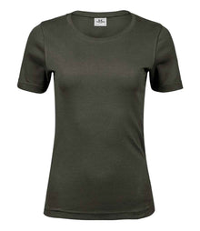 Tee Jays Ladies Interlock T-Shirt T580 - Deep Green