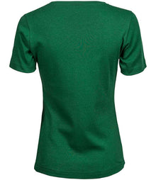 Tee Jays Ladies Interlock T-Shirt T580 - T580 Forest Green Back
