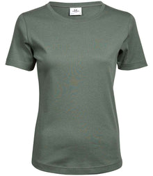 Tee Jays Ladies Interlock T-Shirt T580 - Leaf Green