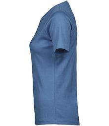 Tee Jays Ladies Interlock T-Shirt T580 - T580 Ocean Blue Side
