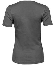 Tee Jays Ladies Interlock T-Shirt T580 - T580 Powder Grey Back