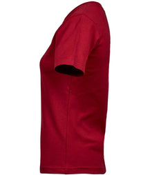 Tee Jays Ladies Interlock T-Shirt T580 - T580 Red Side