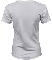 Tee Jays Ladies Interlock T-Shirt T580 - T580 White Back