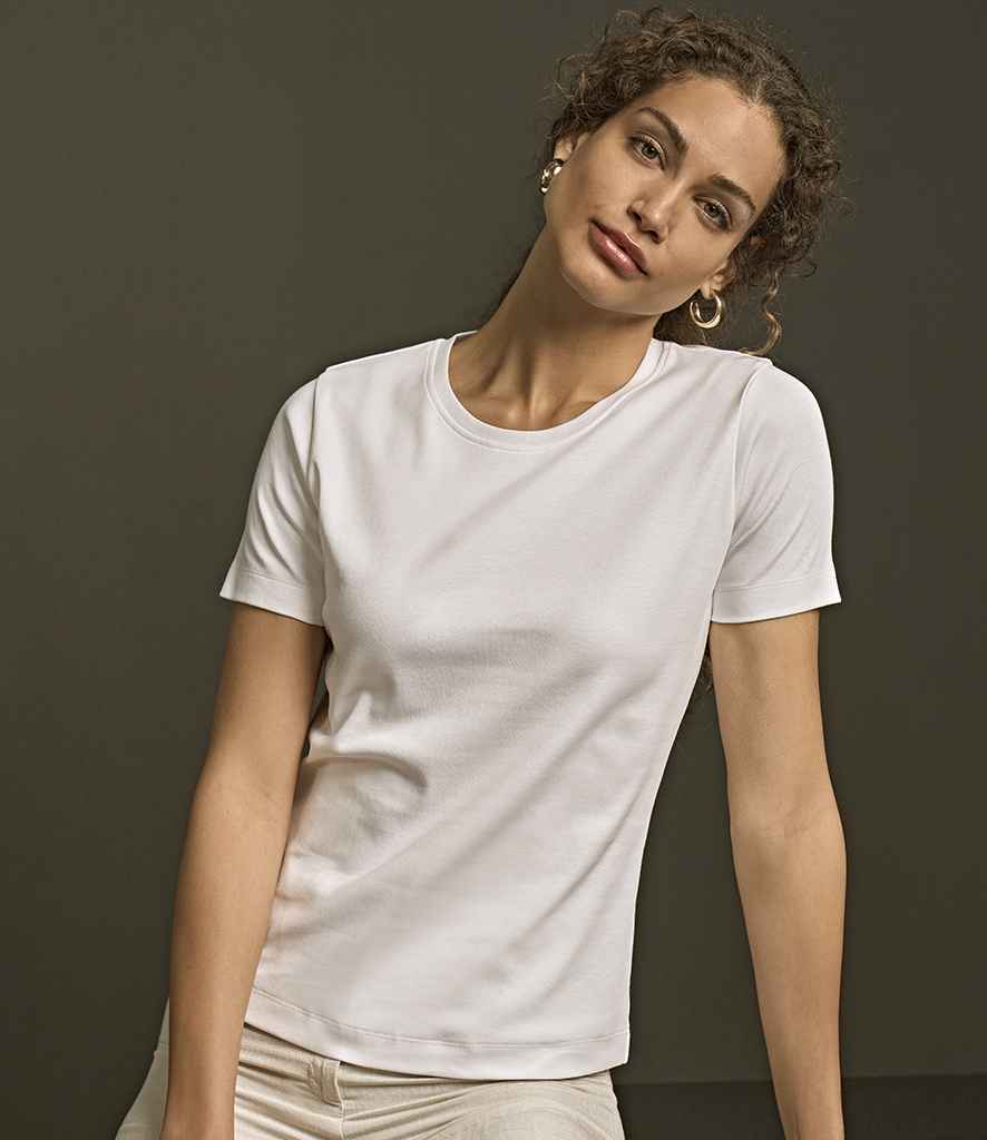 Tee Jays Ladies Interlock T-Shirt T580 - T580 White Model