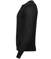Tee Jays Merino Blend Crew Neck Sweater T6000 - T6000 Black Side