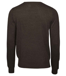 Tee Jays Merino Blend Crew Neck Sweater T6000 - T6000 Mocha Back