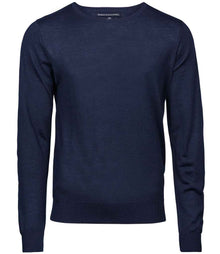 Tee Jays Merino Blend Crew Neck Sweater T6000 - Navy