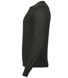 Tee Jays Merino Blend Crew Neck Sweater T6000 - T6000 Pine Side