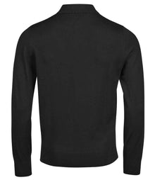 Tee Jays Knitted Polo Shirt T6002 - T6002 Black Back