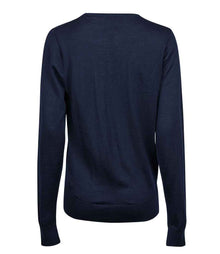 Tee Jays Ladies Crew Neck Sweater T6006 - T6006 Navy Back