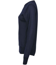 Tee Jays Ladies Crew Neck Sweater T6006 - T6006 Navy Side