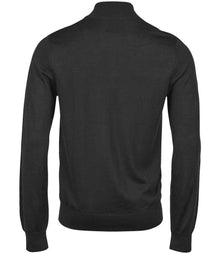 Tee Jays Half Zip Sweater T6010 - T6010 Black Back