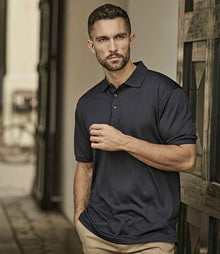 Tee Jays Club Polo Shirt T7000 - T7000 Black Model