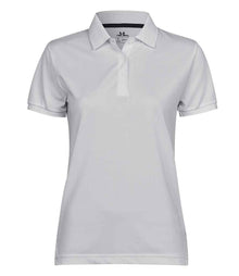 Tee Jays Ladies Club Polo Shirt T7001 - White