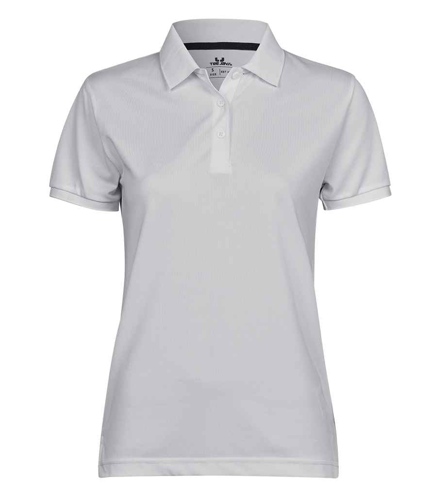 Tee Jays Ladies Club Polo Shirt T7001 - White