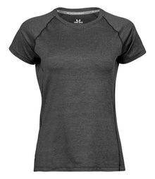 Tee Jays Ladies CoolDry™ T-Shirt T7021 - Black Melange