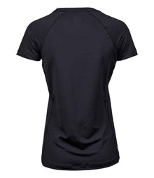 Tee Jays Ladies CoolDry™ T-Shirt T7021 - T7021 Black Back