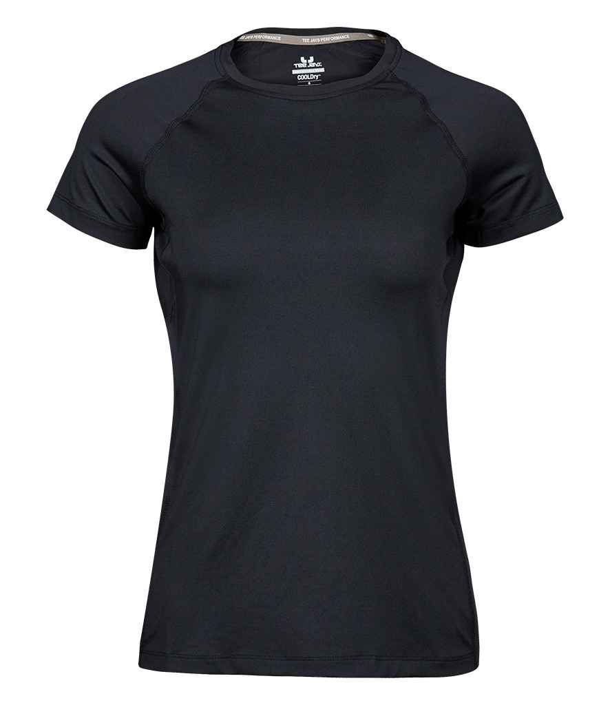Tee Jays Ladies CoolDry™ T-Shirt T7021 - Black