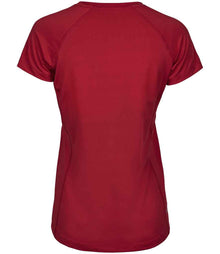 Tee Jays Ladies CoolDry™ T-Shirt T7021 - T7021 Red Back