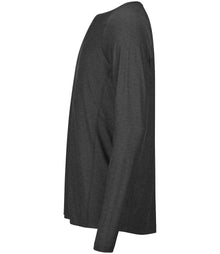 Tee Jays Long Sleeve CoolDry™ T-Shirt T7022 - T7022 Black Melange Side