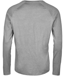 Tee Jays Long Sleeve CoolDry™ T-Shirt T7022 - T7022 Grey Melange Back