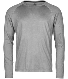 Tee Jays Long Sleeve CoolDry™ T-Shirt T7022 - Grey Melange