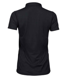 Tee Jays Ladies Luxury Sport Polo Shirt T7201 - T7201 Black Back