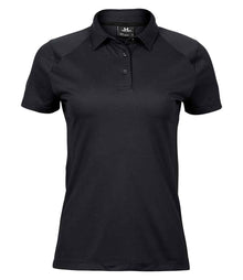 Tee Jays Ladies Luxury Sport Polo Shirt T7201 - Black