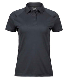 Tee Jays Ladies Luxury Sport Polo Shirt T7201 - Dark Grey