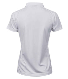 Tee Jays Ladies Luxury Sport Polo Shirt T7201 - T7201 White Back